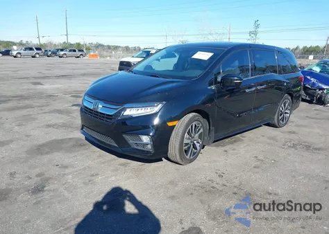 2018 Honda Odyssey Elite из США, поврежденный, VIN 5FNRL6H93JB099730